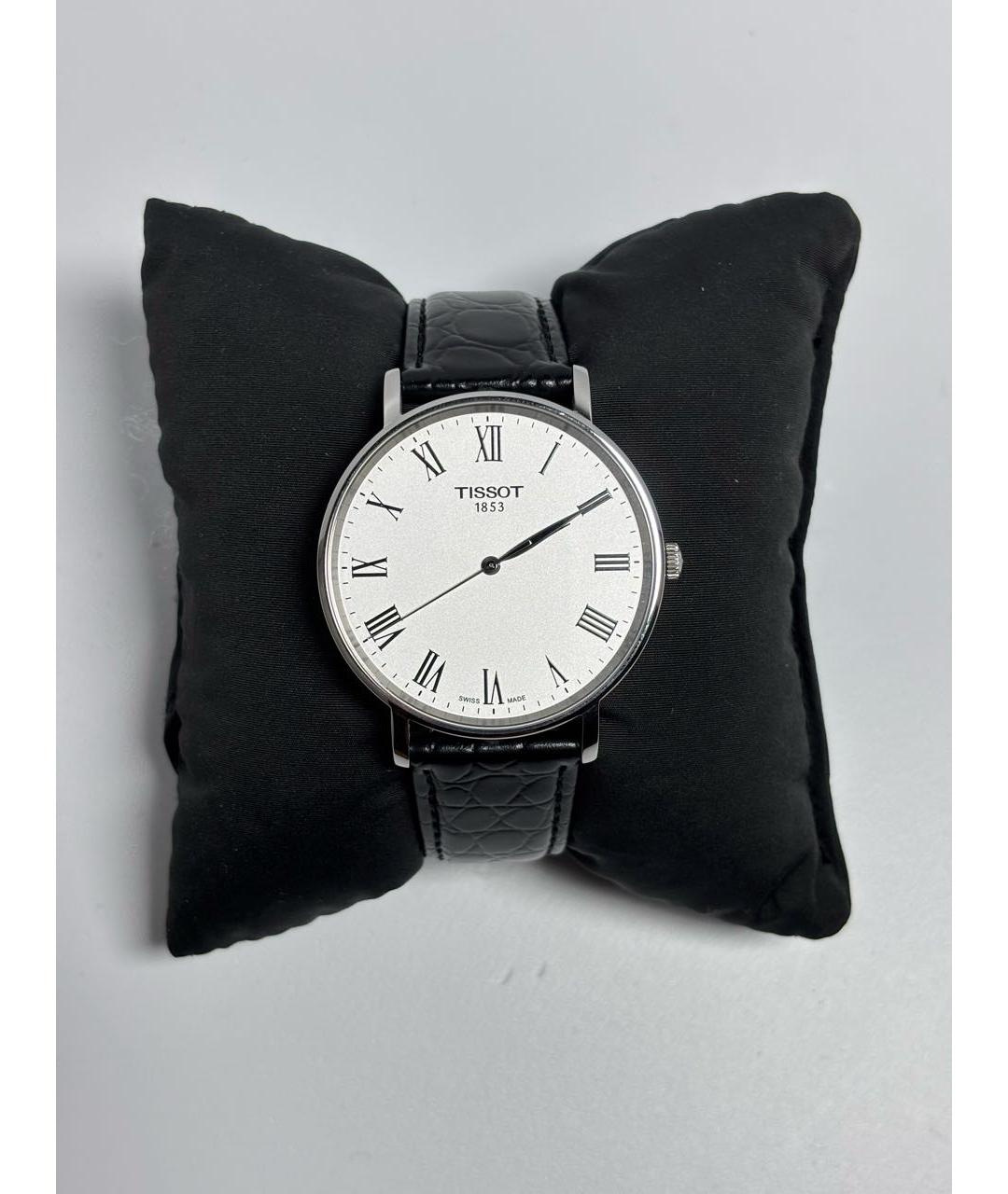 TISSOT Серебряные стальные часы, фото 5