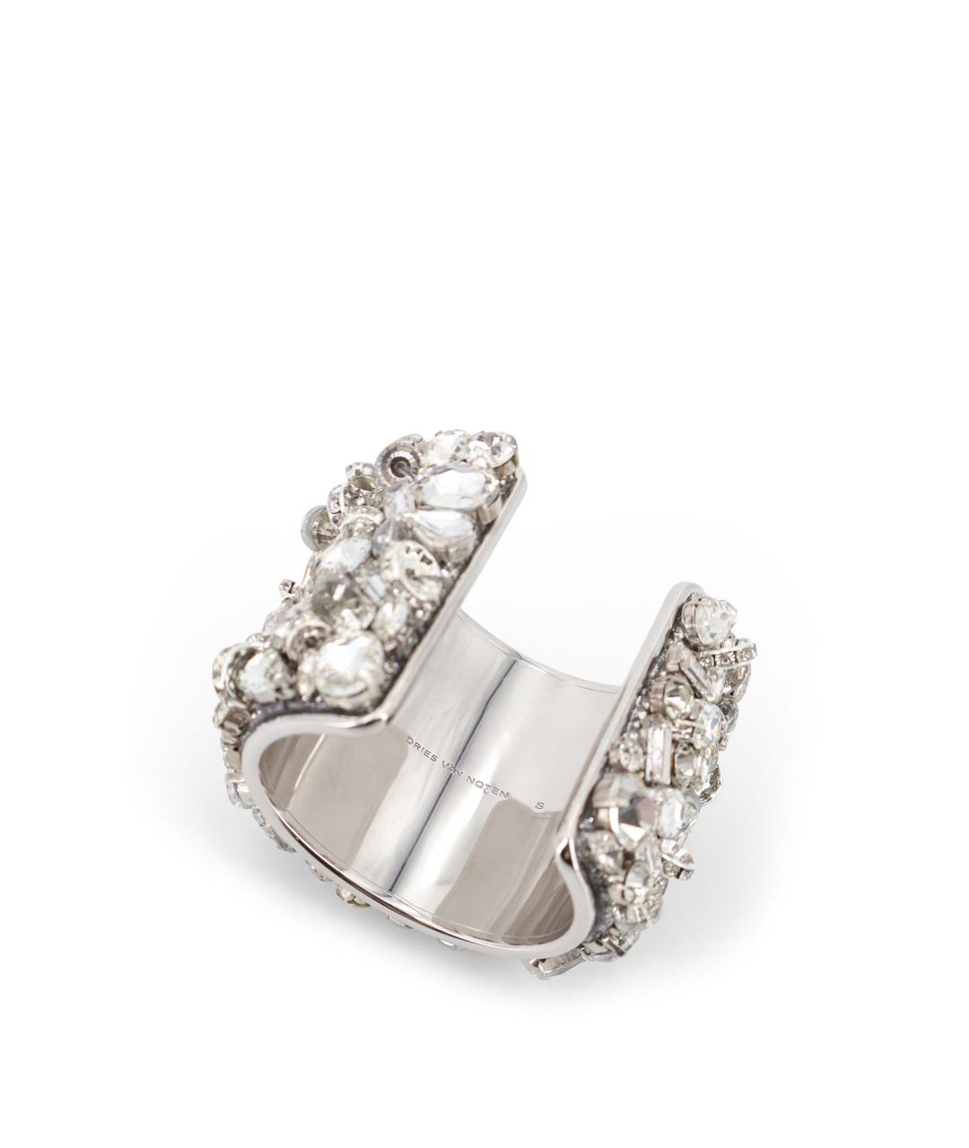 DRIES VAN NOTEN Серебрянный латунный браслет, фото 3