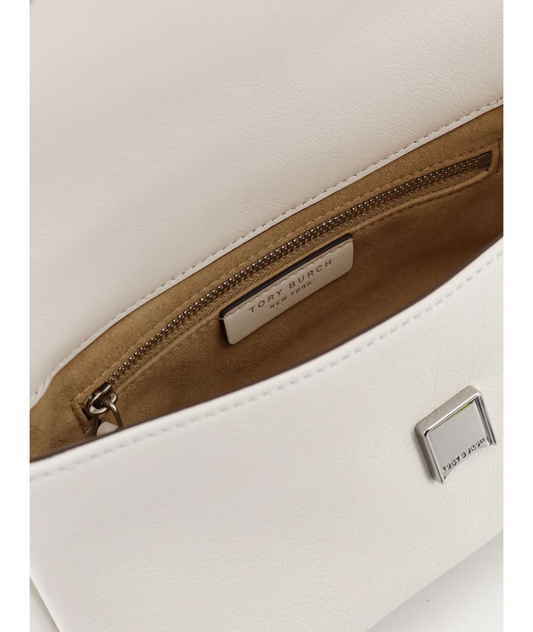 TORY BURCH Белая сумка с короткими ручками, фото 4