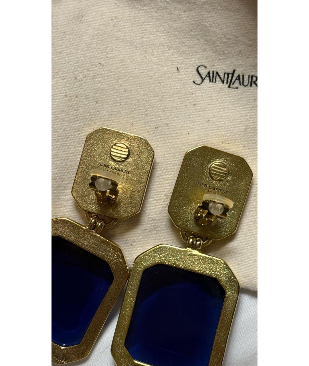 SAINT LAURENT Мульти латунные серьги, фото 4