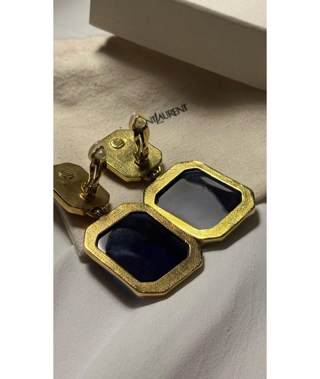 SAINT LAURENT Мульти латунные серьги, фото 5