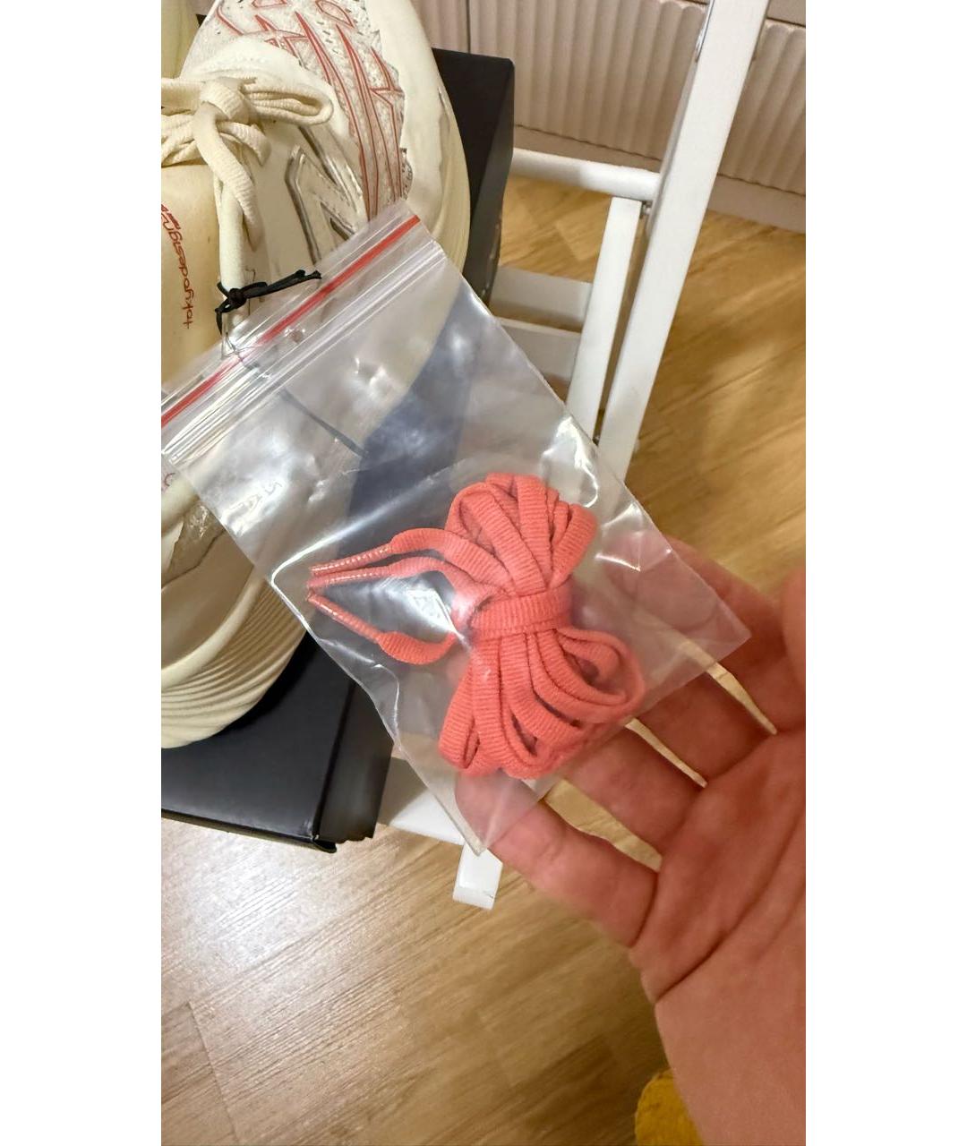 NEW BALANCE Бежевые низкие кроссовки / кеды, фото 5