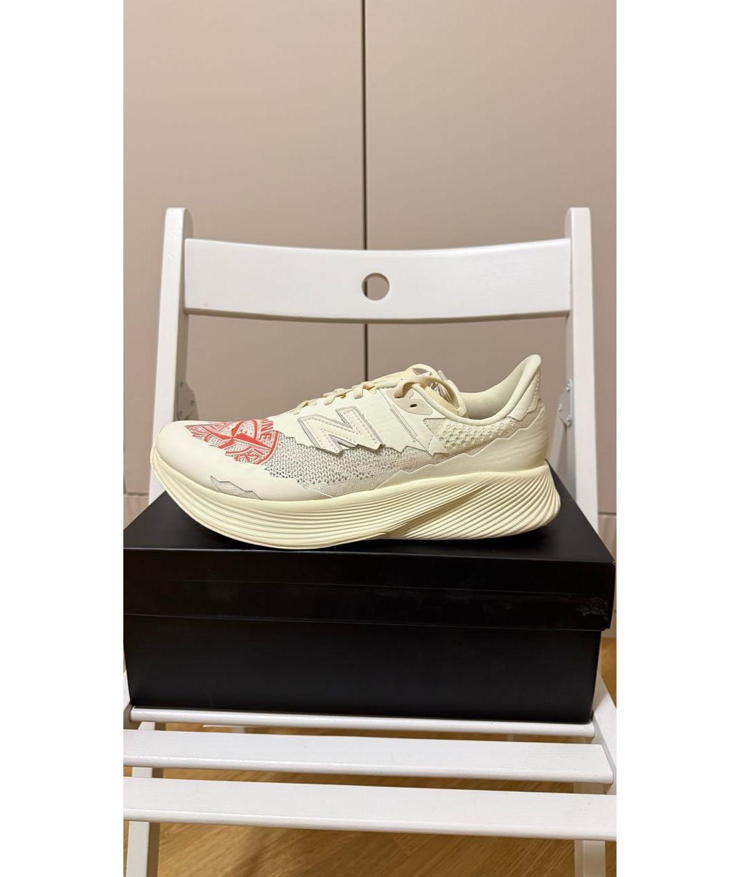 NEW BALANCE Бежевые низкие кроссовки / кеды, фото 8