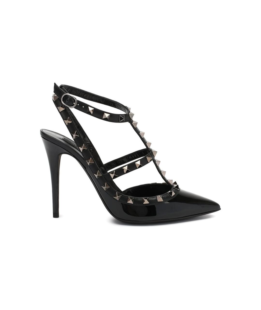 VALENTINO Черные туфли из лакированной кожи, фото 6