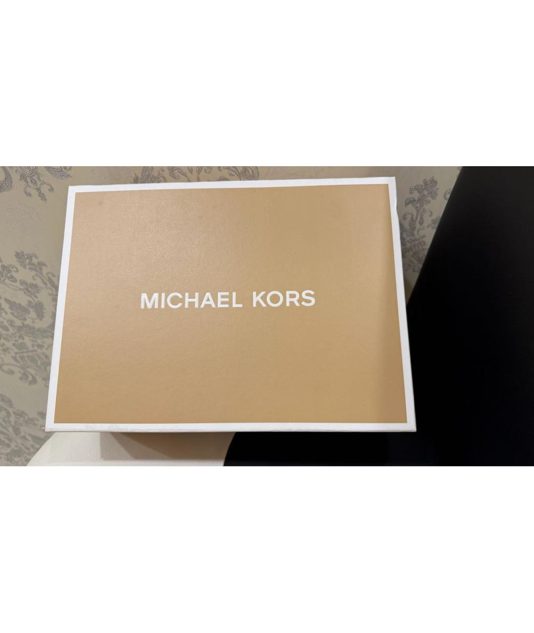 MICHAEL KORS Коричневая сумка через плечо, фото 3