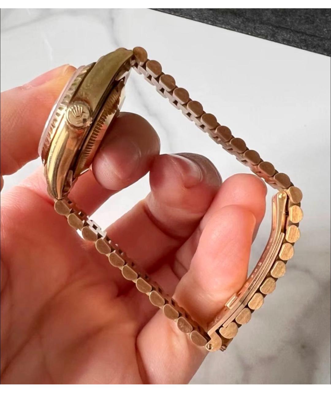 ROLEX Золотые часы из желтого золота, фото 4