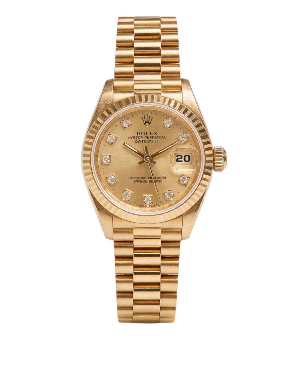 ROLEX Золотые часы из желтого золота, фото 1