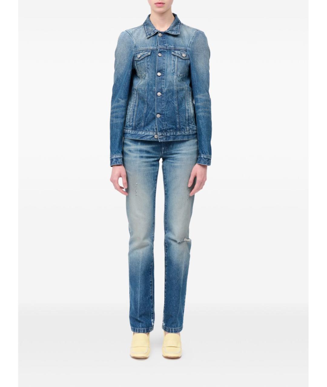 MM6 MAISON MARGIELA Синяя куртка, фото 6