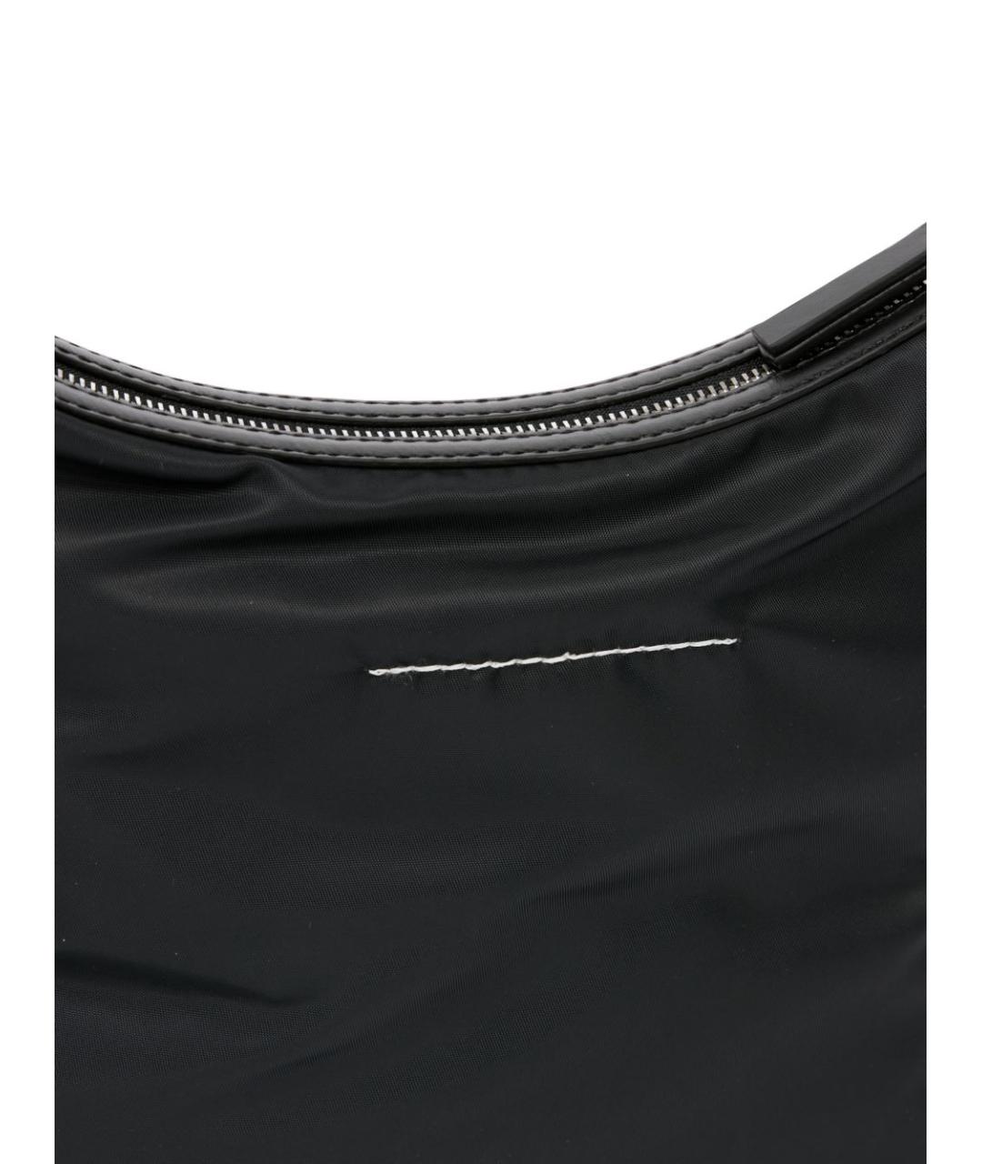 MM6 MAISON MARGIELA Черная синтетическая сумка через плечо, фото 3