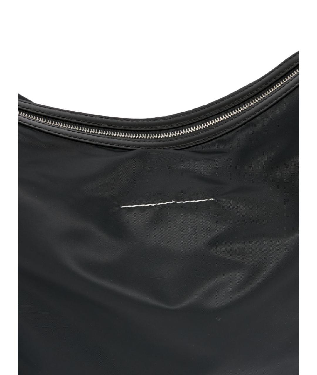 MM6 MAISON MARGIELA Черная синтетическая сумка через плечо, фото 4
