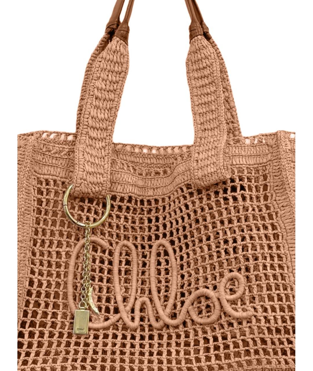 CHLOE Бежевая сумка тоут, фото 2
