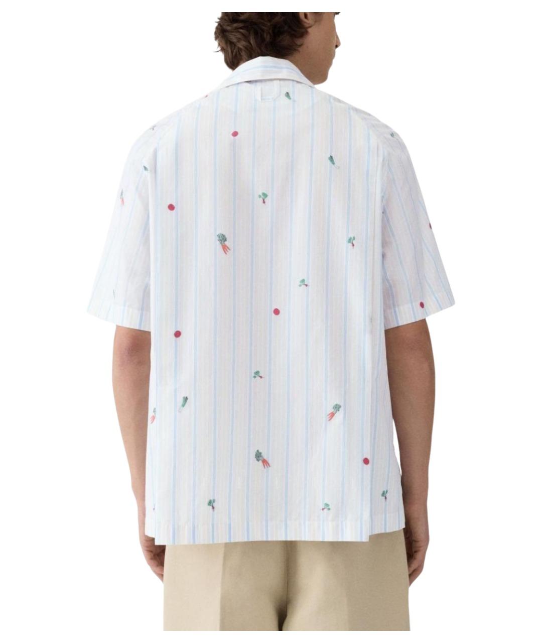 JACQUEMUS Белая хлопковая классическая рубашка, фото 2