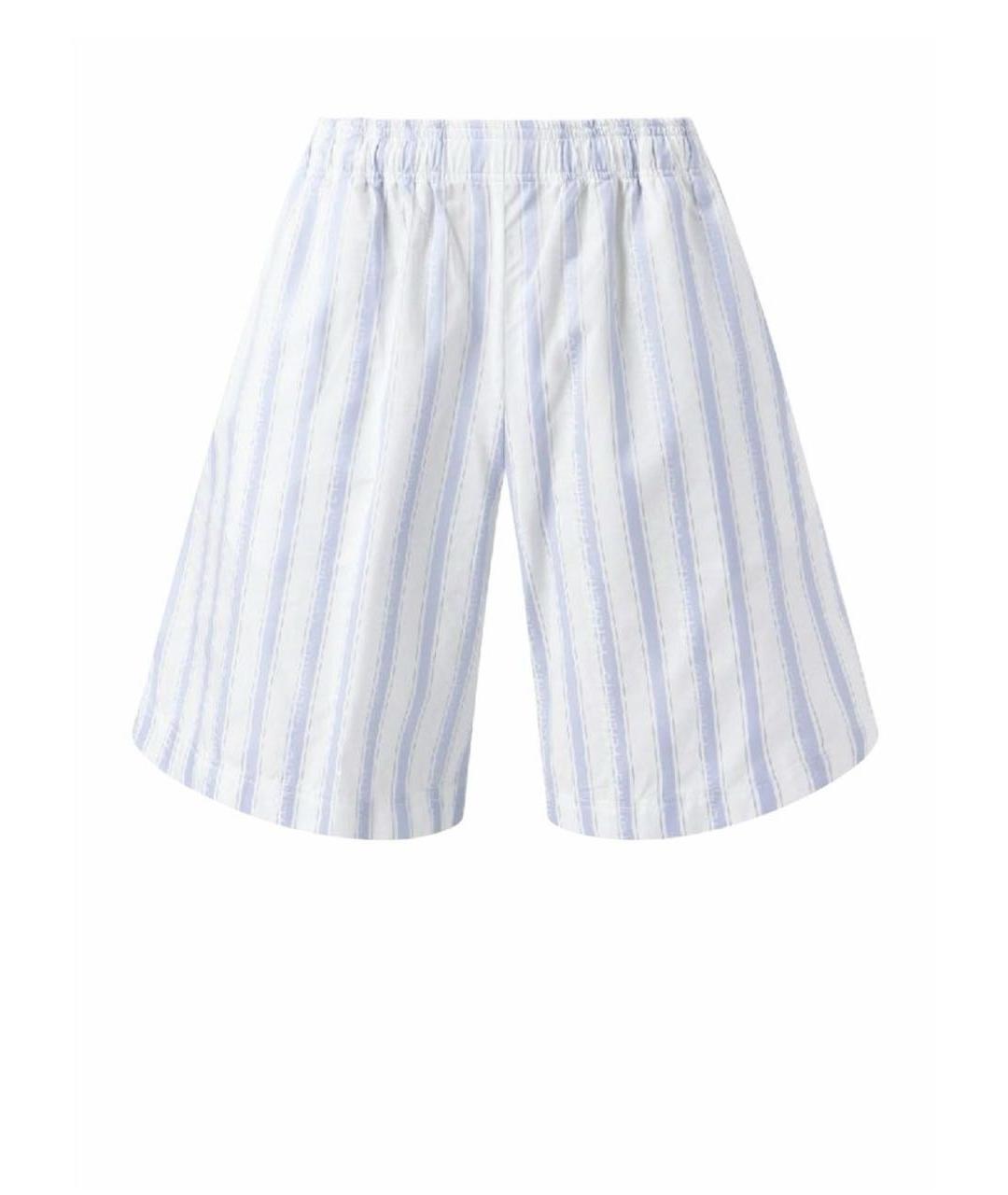 VETEMENTS Белые хлопковые шорты, фото 7