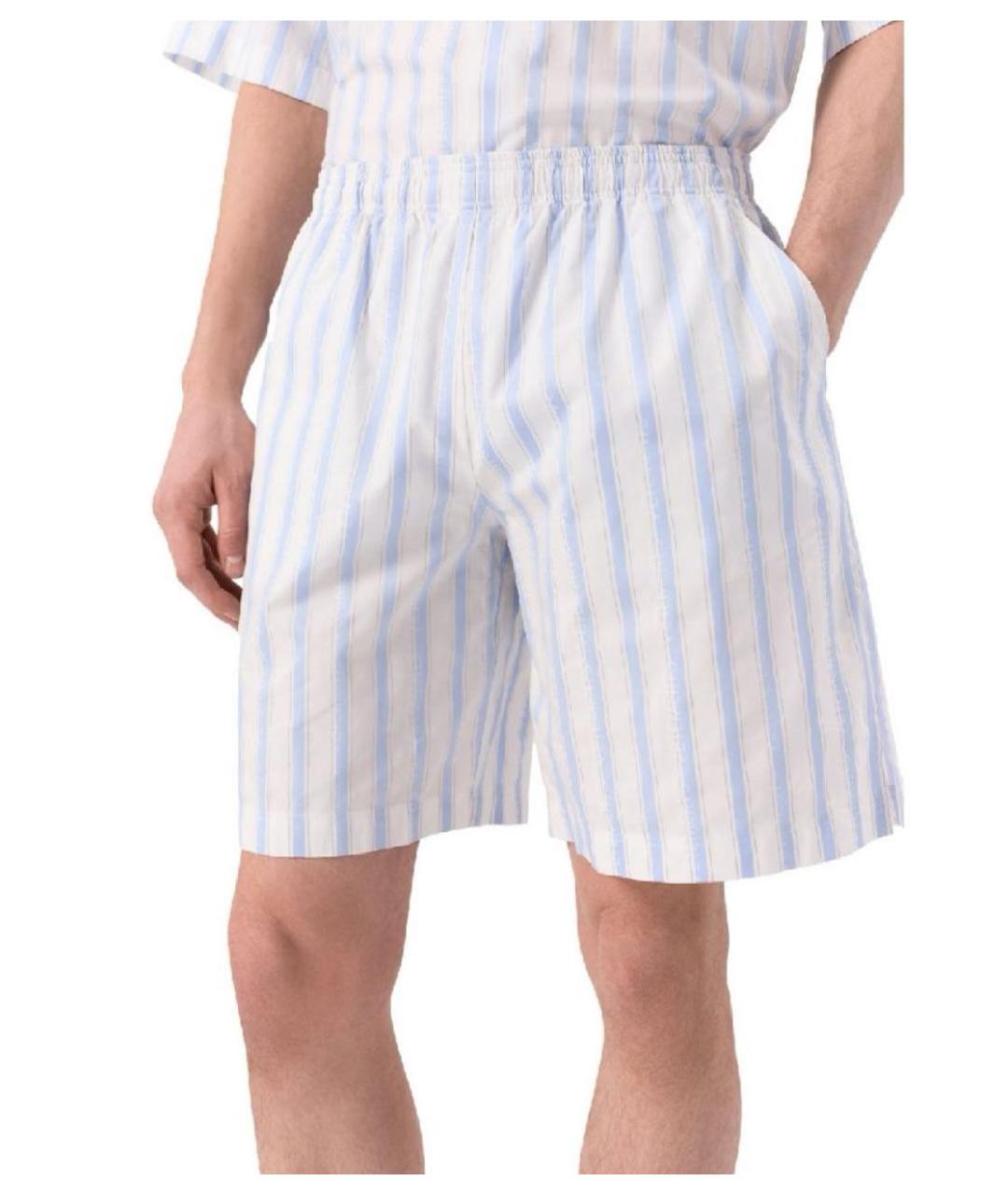 VETEMENTS Белые хлопковые шорты, фото 4