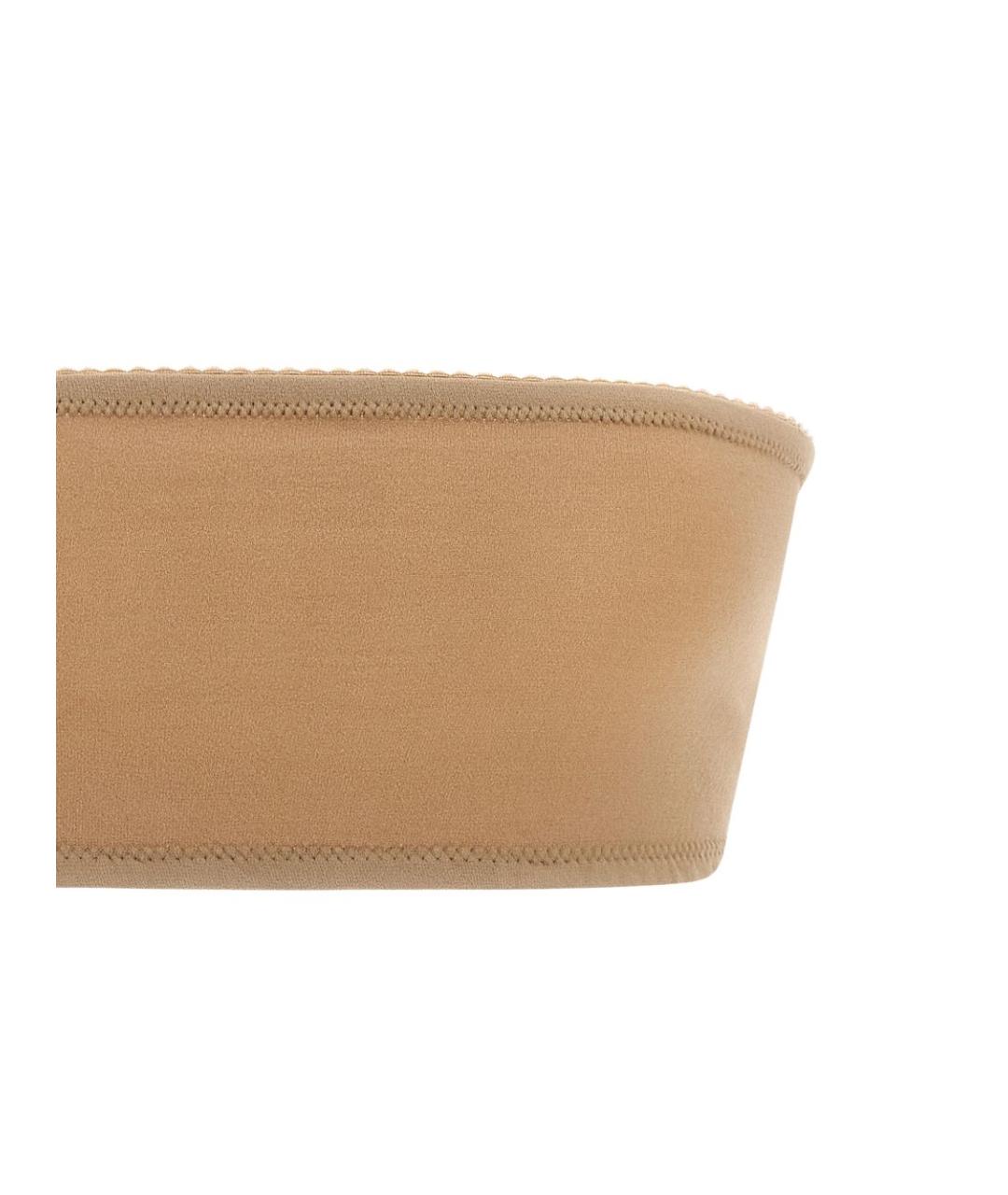 MAISON MARGIELA Бежевая полиамидовая майка, фото 3