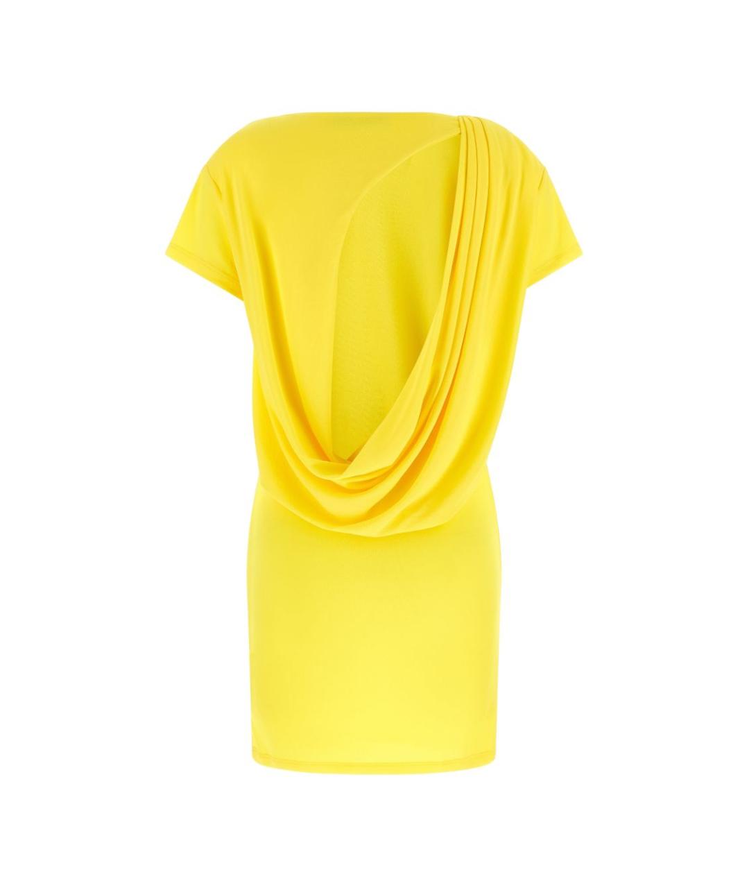 JACQUEMUS Желтое повседневное платье, фото 3