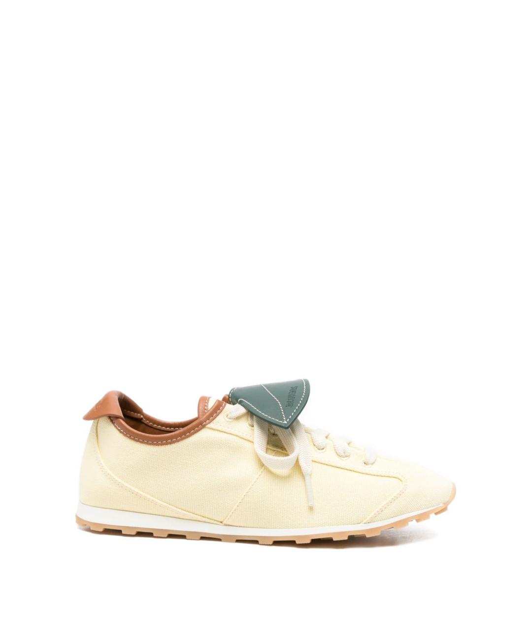 JACQUEMUS Желтые кроссовки, фото 1