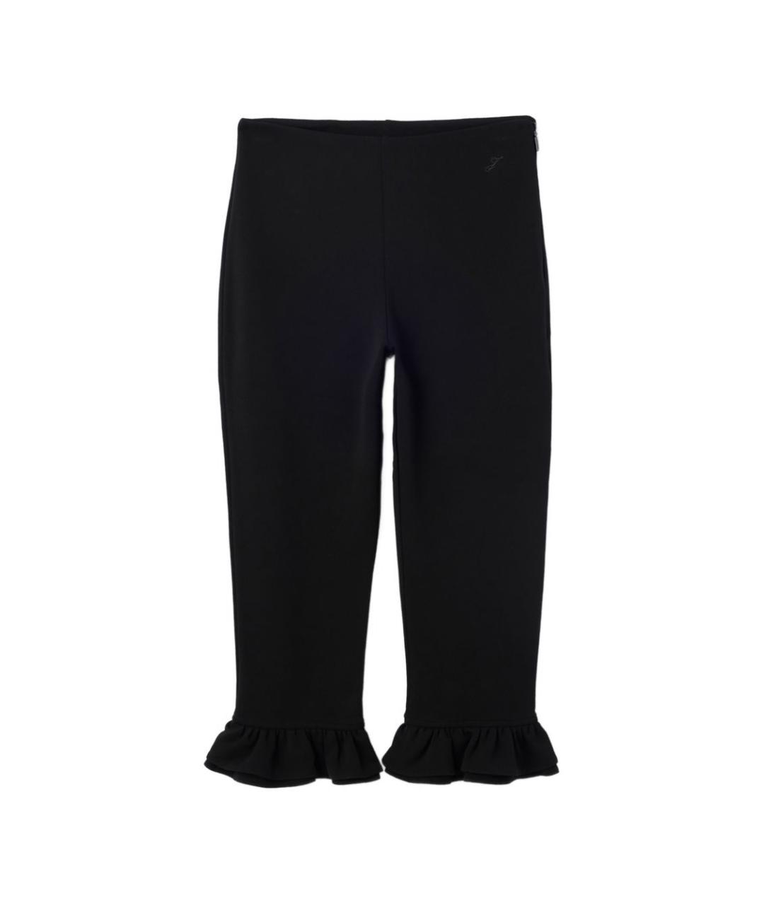 JACQUEMUS Черные прямые брюки, фото 1