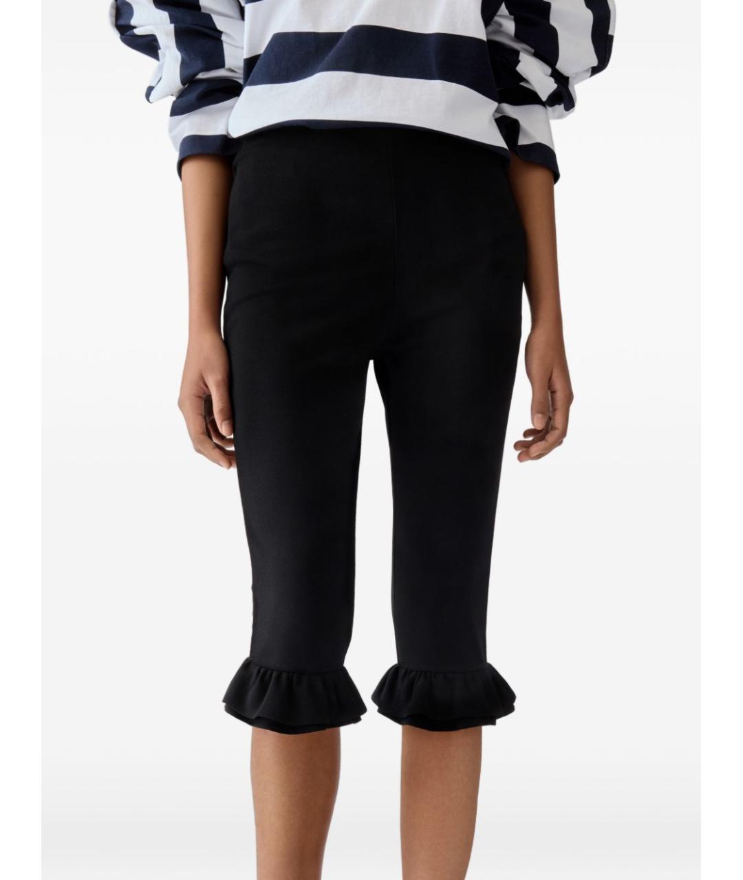 JACQUEMUS Черные прямые брюки, фото 2