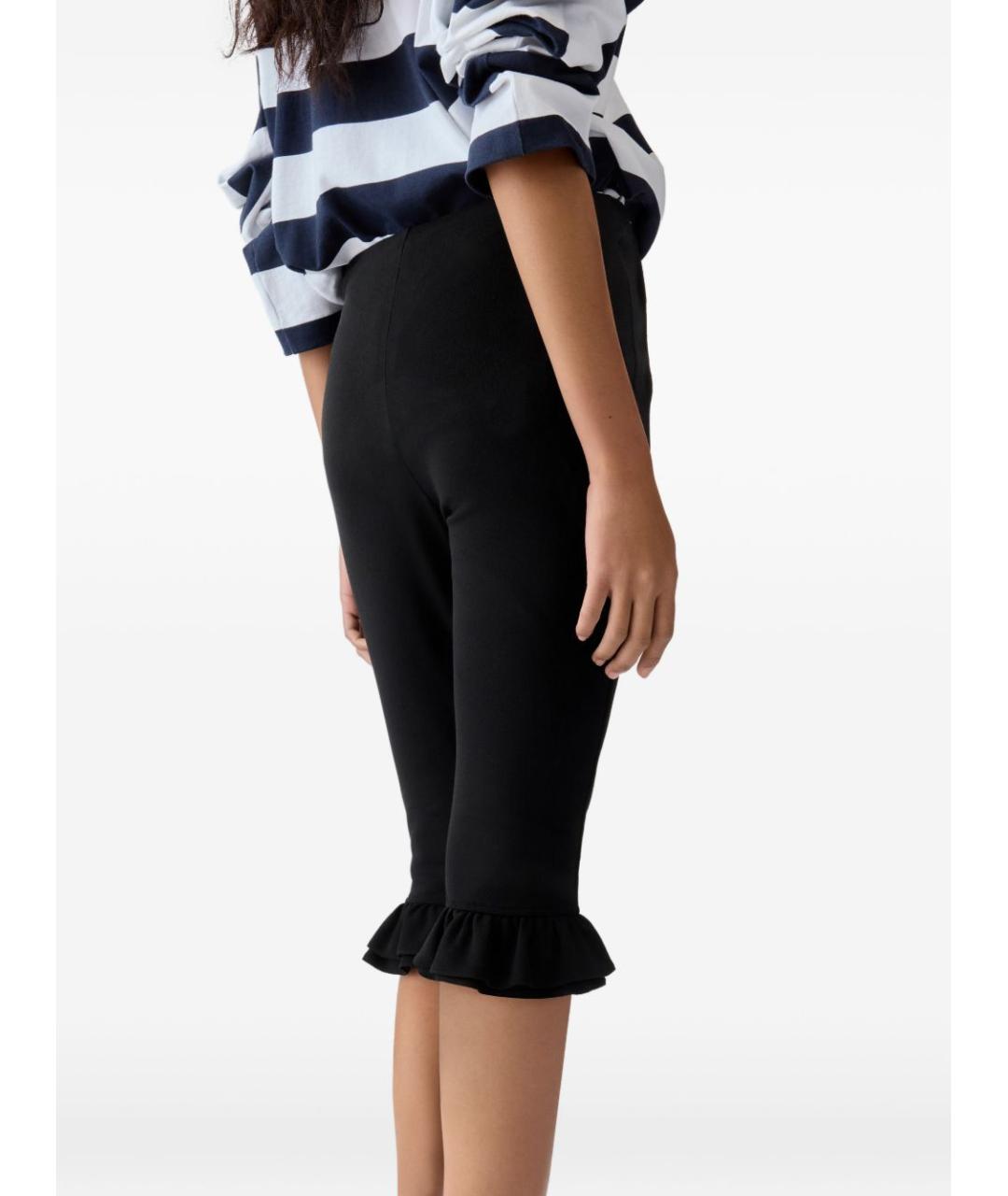 JACQUEMUS Черные прямые брюки, фото 5