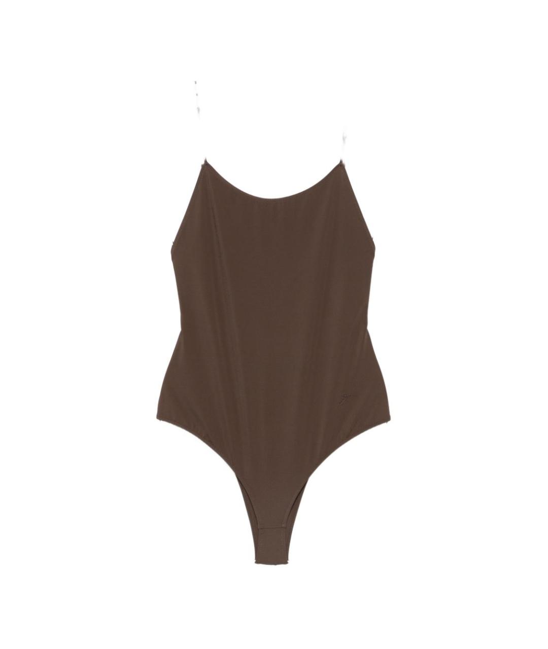 JACQUEMUS Коричневый купальник, фото 1