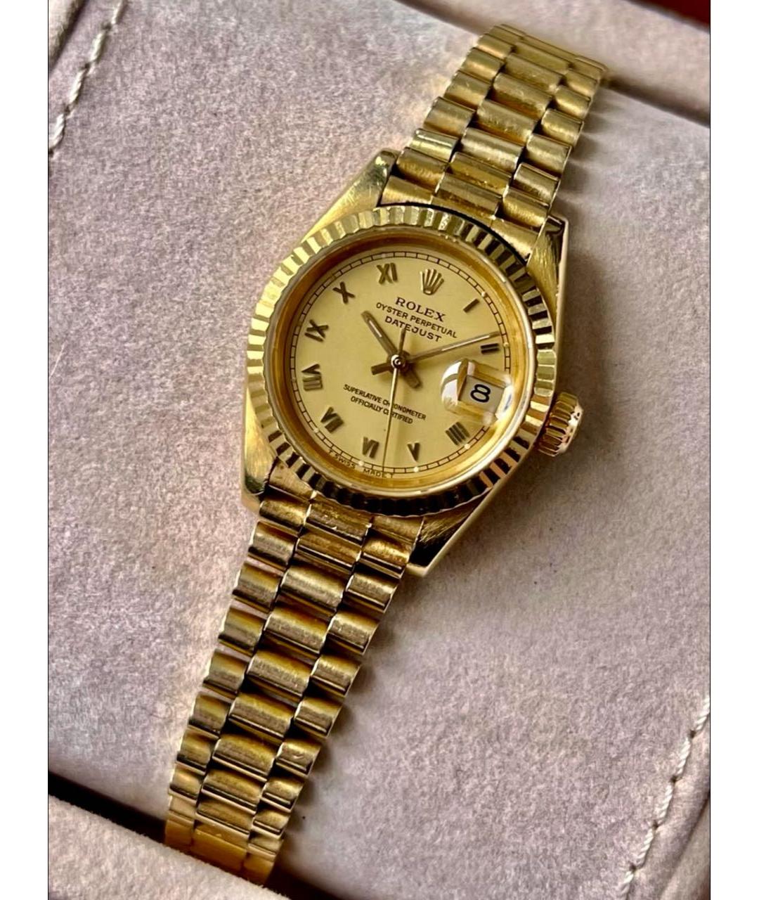 ROLEX Золотые часы из желтого золота, фото 3