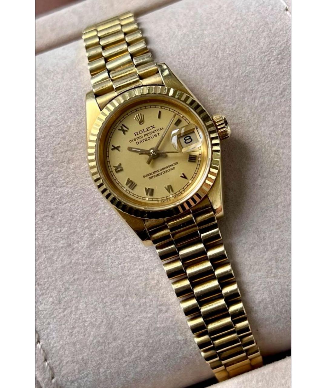 ROLEX Золотые часы из желтого золота, фото 2