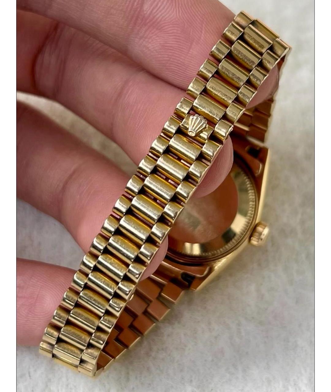 ROLEX Золотые часы из желтого золота, фото 4