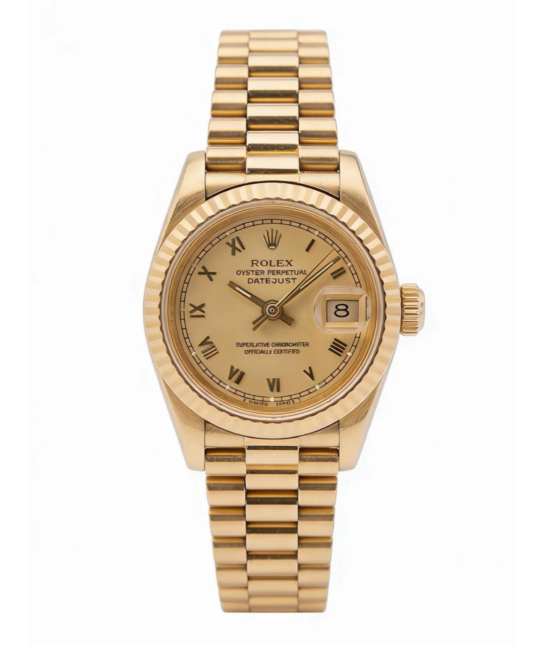 ROLEX Золотые часы из желтого золота, фото 5