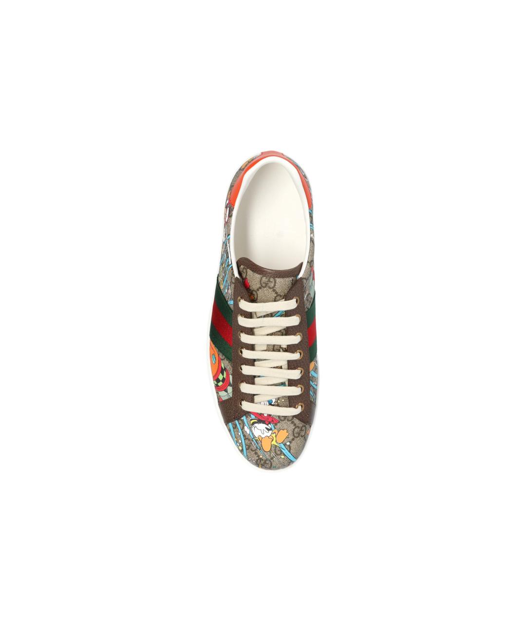 GUCCI Мульти низкие кроссовки / кеды, фото 5