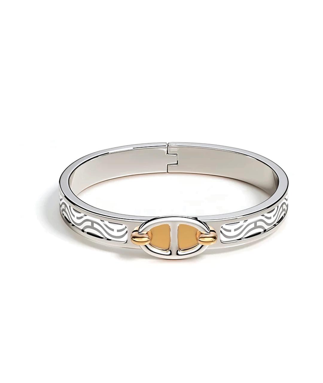 HERMES Серебрянный браслет, фото 1