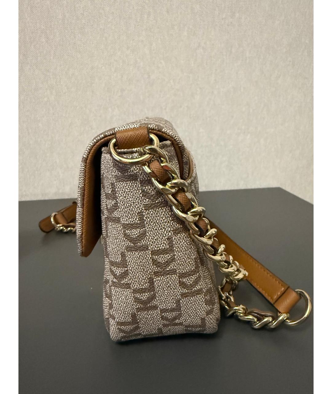 KARL LAGERFELD Бежевая сумка через плечо, фото 3