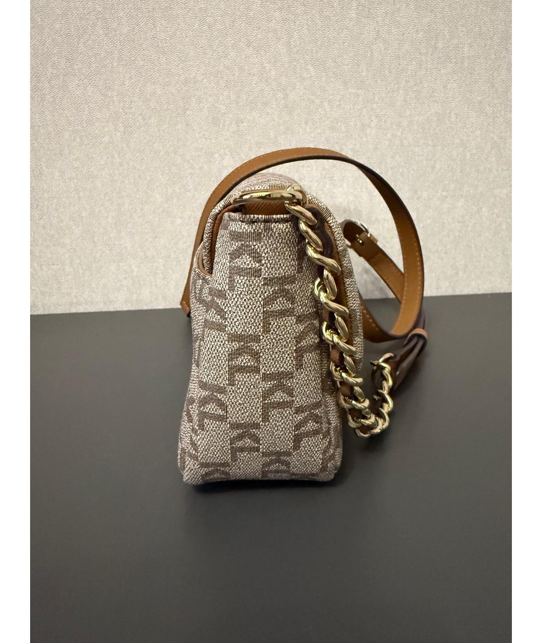 KARL LAGERFELD Бежевая сумка через плечо, фото 5