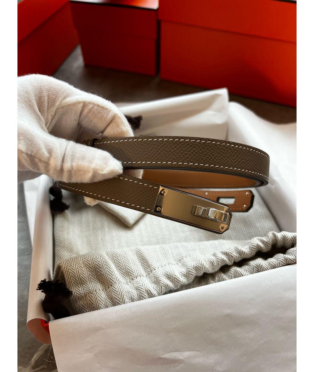 HERMES Кожаный ремень, фото 5