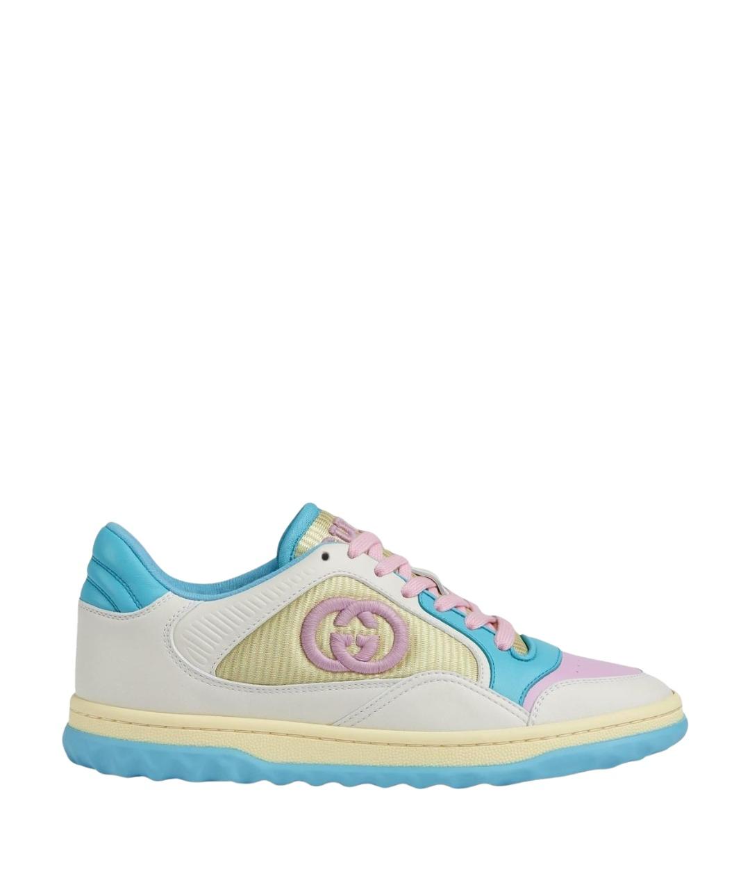GUCCI Белые кроссовки, фото 1