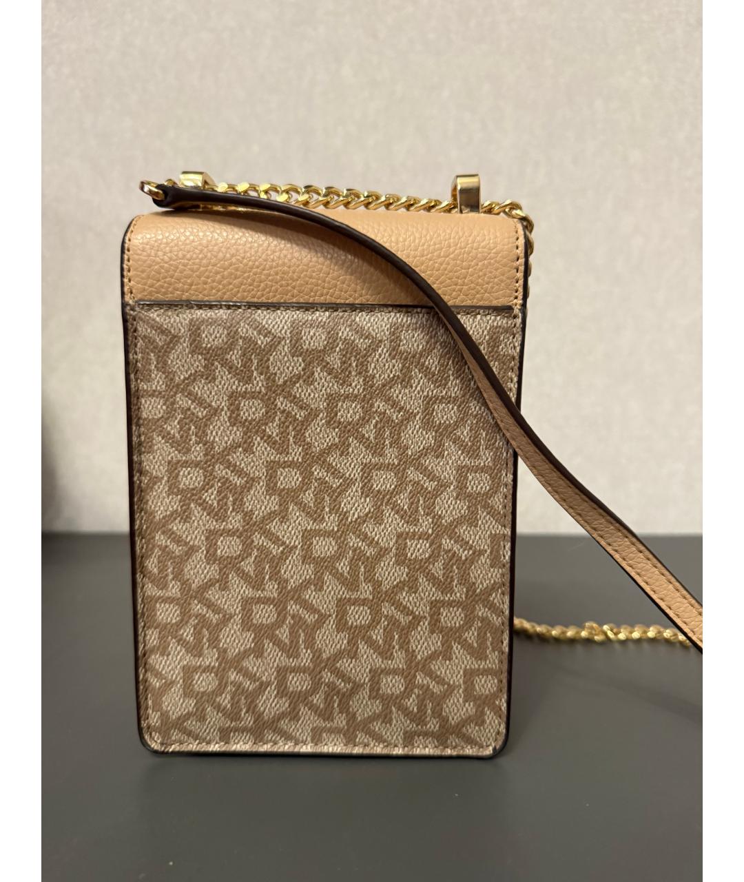 DKNY Бежевая сумка через плечо, фото 5