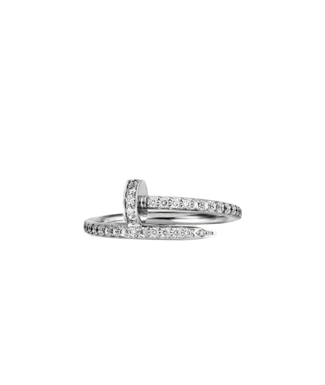 CARTIER Серебряное кольцо из белого золота, фото 3