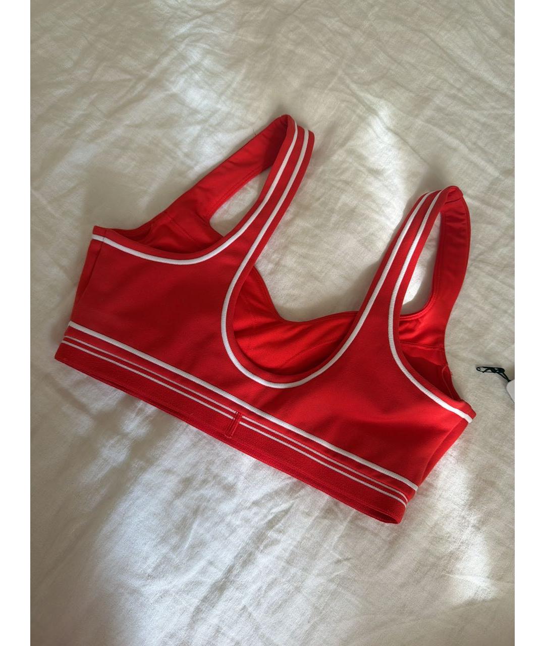 ALO YOGA Красный полиэстеровый спортивные костюмы, фото 2