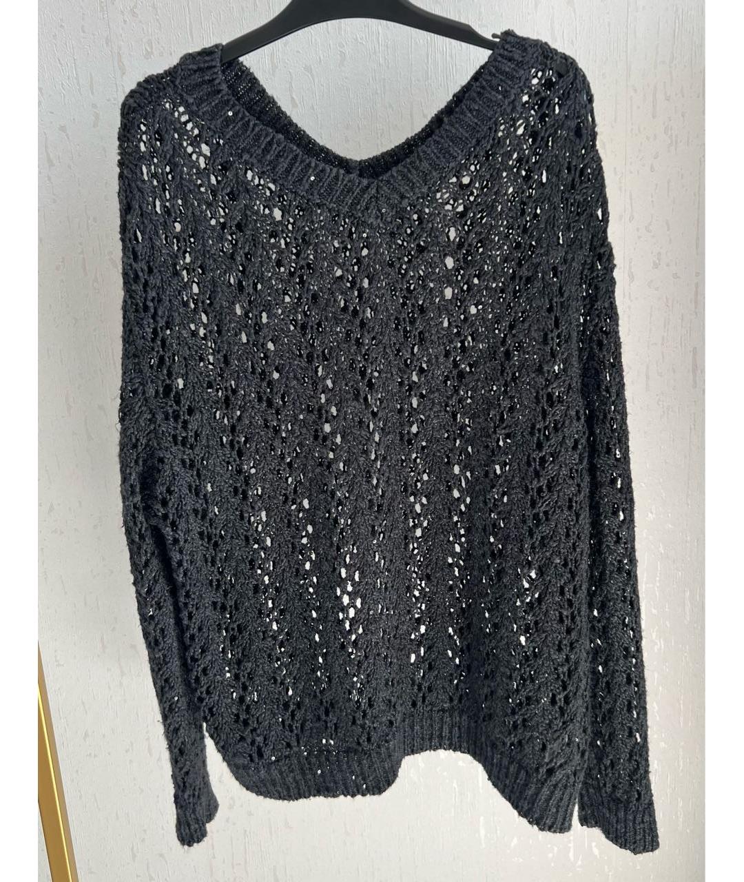 BRUNELLO CUCINELLI Черный джемпер / свитер, фото 6