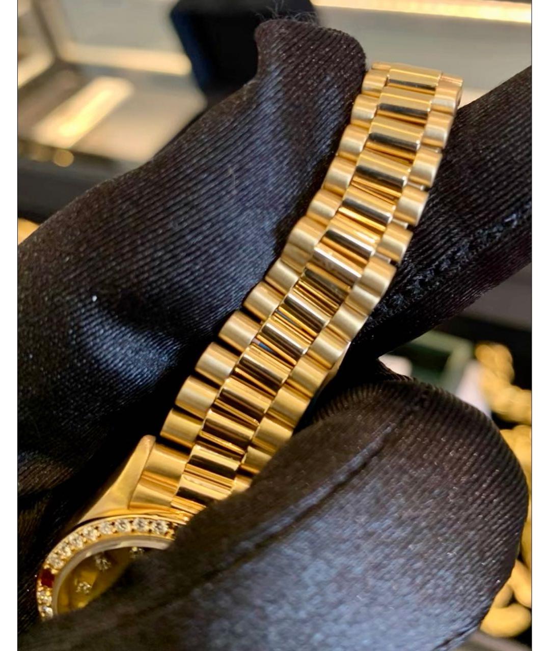 ROLEX Золотые часы из желтого золота, фото 4