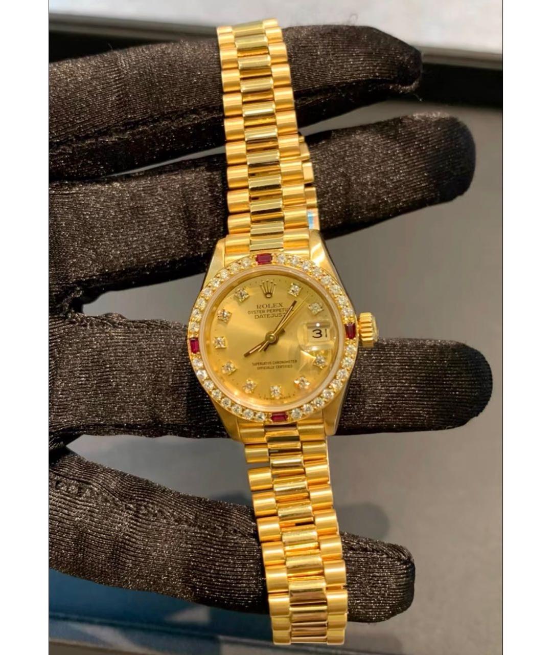 ROLEX Золотые часы из желтого золота, фото 3