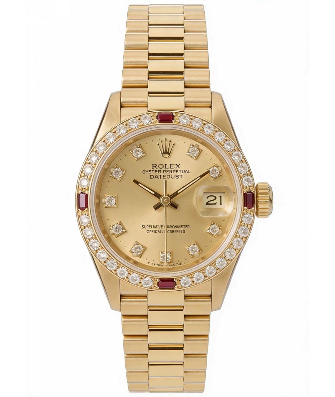 ROLEX Золотые часы из желтого золота, фото 1