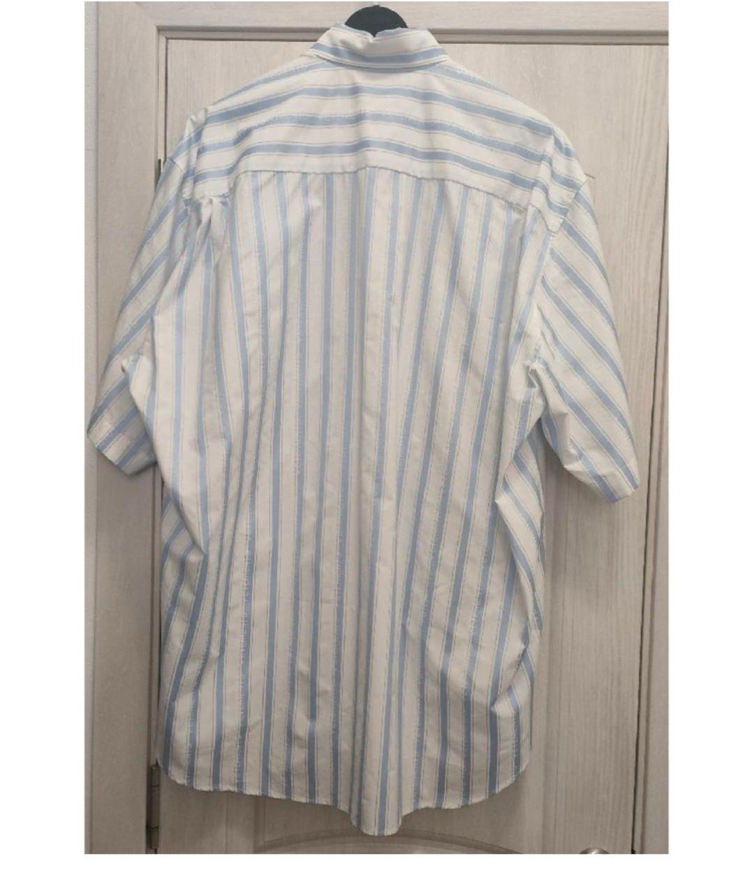 VETEMENTS Белая хлопковая кэжуал рубашка, фото 2