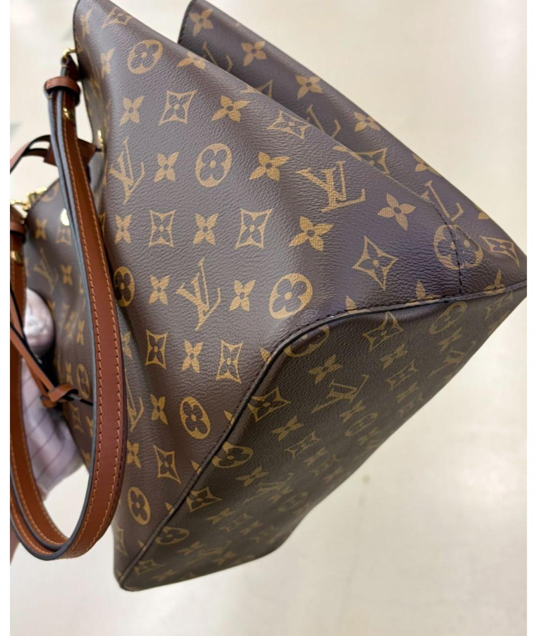 LOUIS VUITTON Коричневая сумка через плечо, фото 3