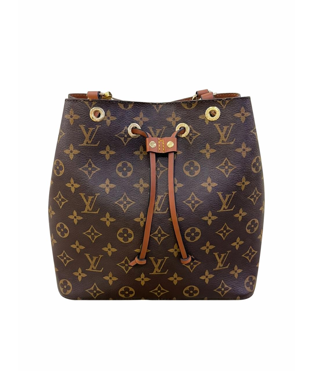 LOUIS VUITTON Коричневая сумка через плечо, фото 1