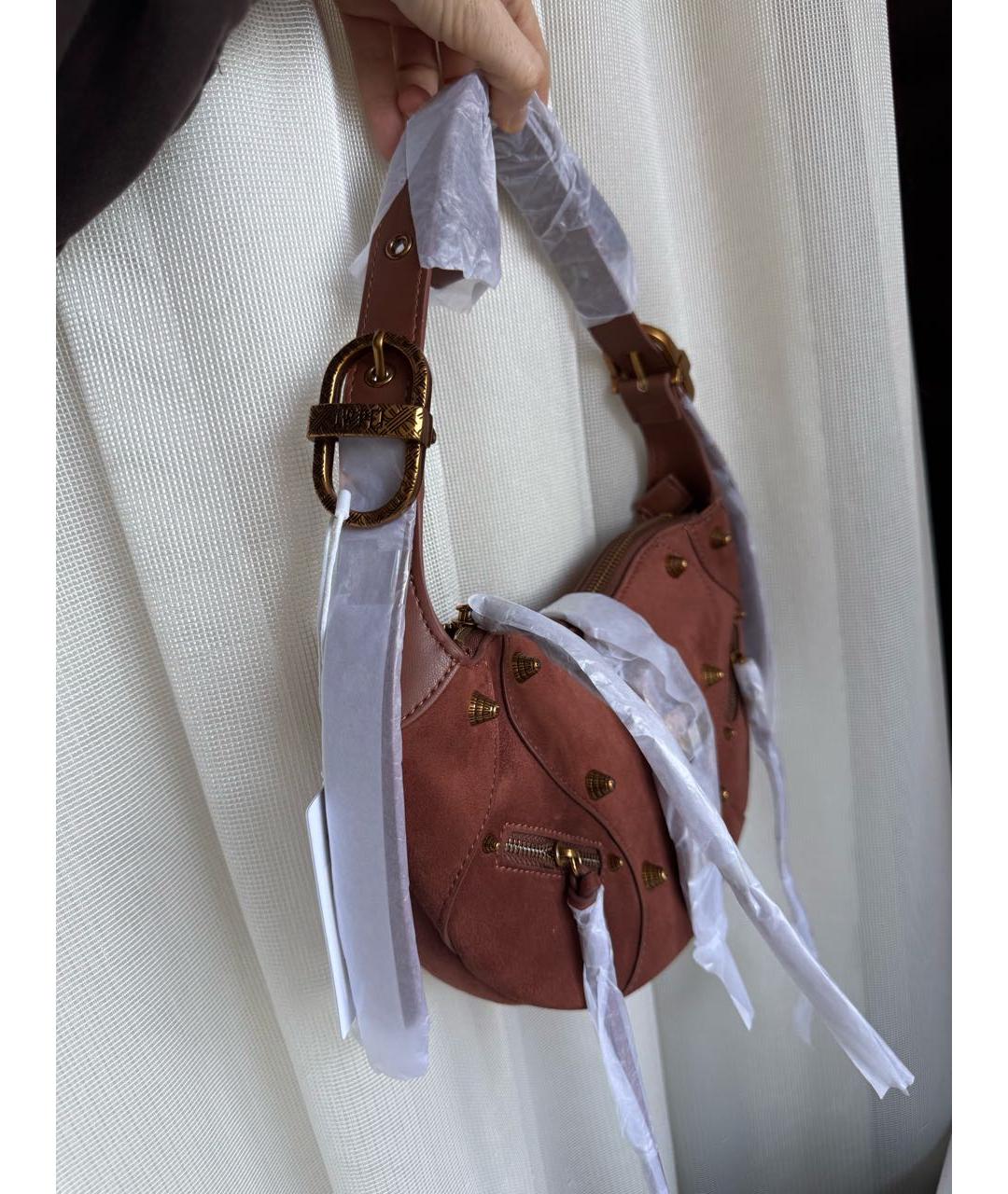 JW PEI Коричневая сумка через плечо из искусственной кожи, фото 8
