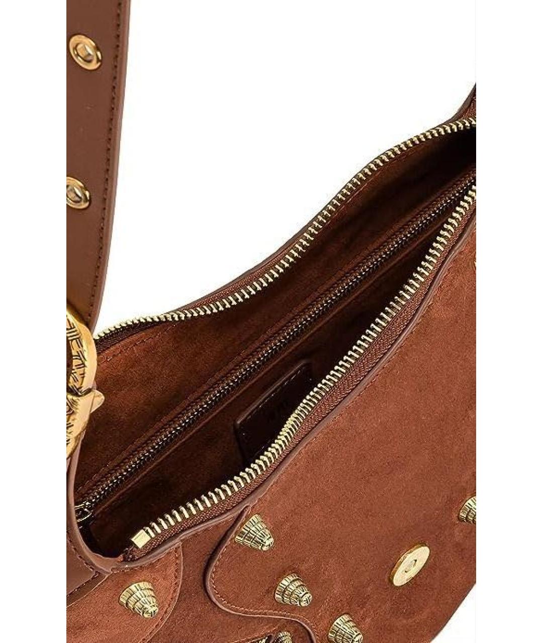 JW PEI Коричневая сумка через плечо из искусственной кожи, фото 3