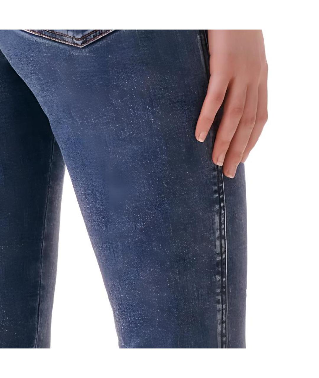 CHANEL Синие прямые джинсы, фото 4