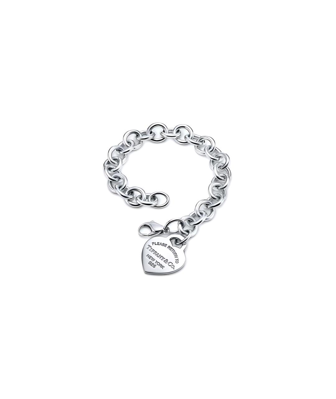 TIFFANY&CO Серебрянный серебряный браслет, фото 2