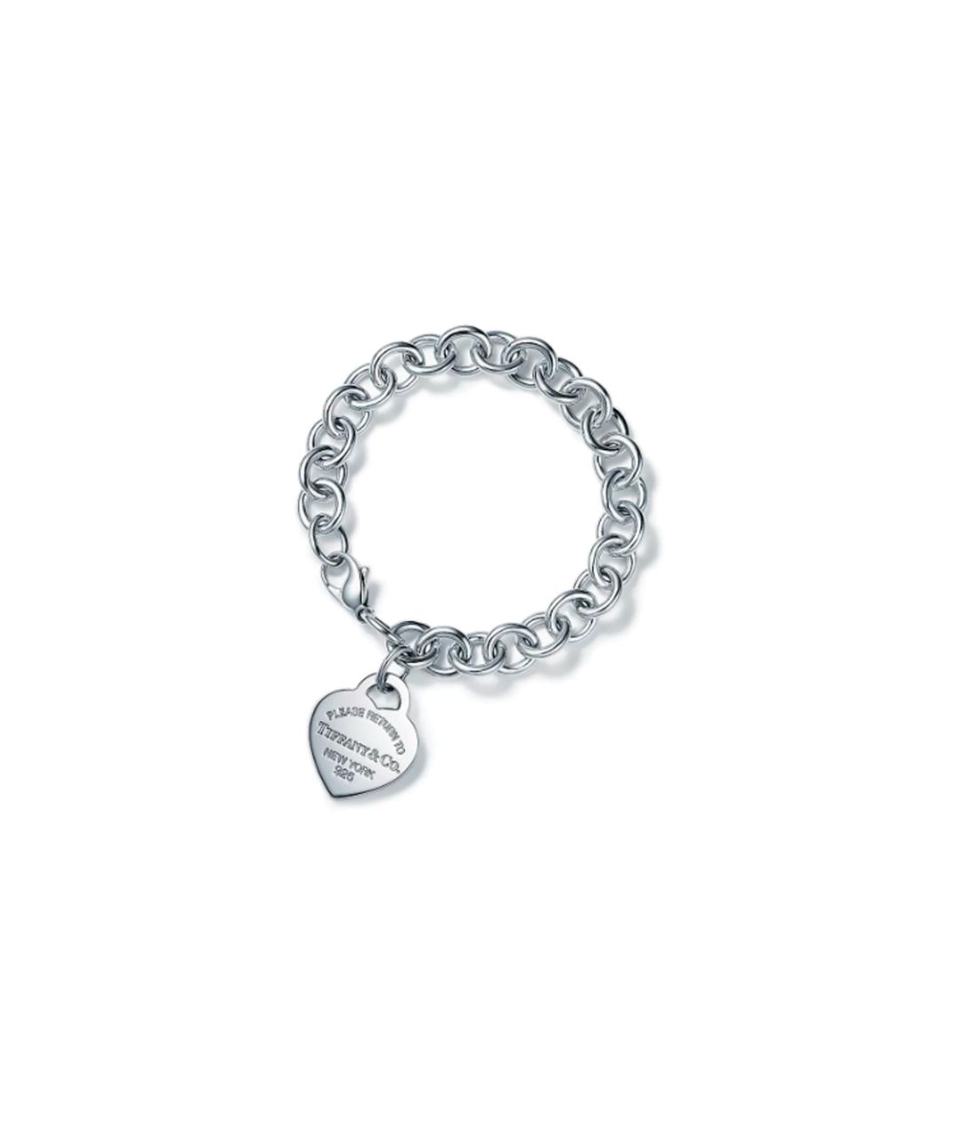 TIFFANY&CO Серебрянный серебряный браслет, фото 3